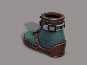 shoes cartoonv31 3D Model