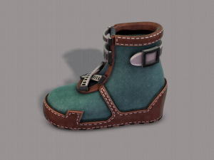 shoes cartoonv31 3D Model