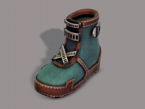 shoes cartoonv31 3D Model