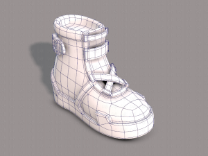 shoes cartoonv31 3D Model