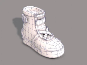 shoes cartoonv31 3D Model