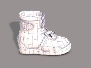 shoes cartoonv31 3D Model
