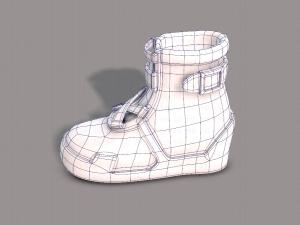 shoes cartoonv31 3D Model