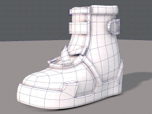 shoes cartoonv31 3D Model