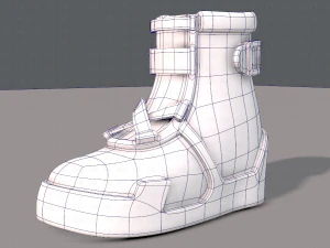 shoes cartoonv31 3D Model