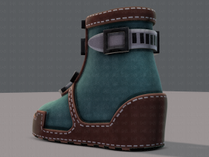 shoes cartoonv31 3D Model