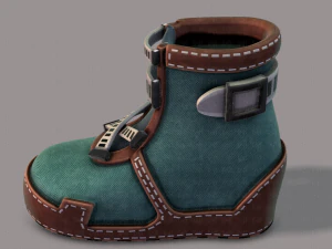 shoes cartoonv31 3D Model