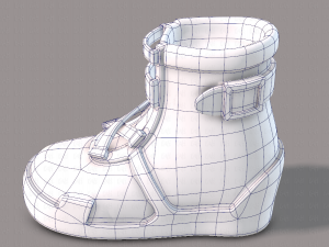 shoes cartoonv31 3D Model