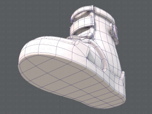 shoes cartoonv31 3D Model