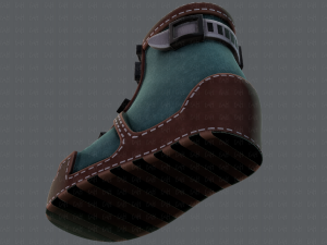 shoes cartoonv31 3D Model