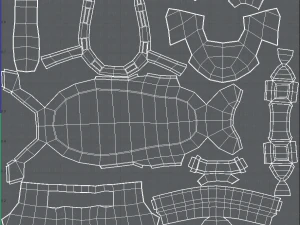 shoes cartoonv31 3D Model