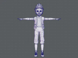 base manv02 clothing v02 3D Model
