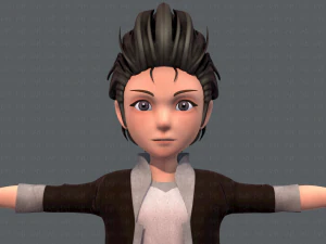 base manv02 clothing v02 3D Model