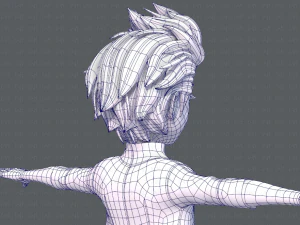 base manv02 clothing v02 3D Model