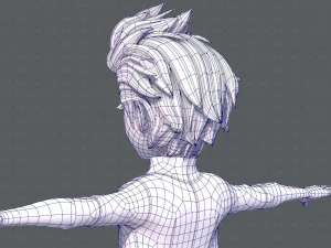 base manv02 clothing v02 3D Model