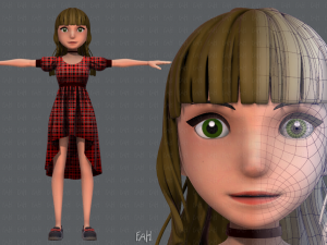 base womanv03 clothing v01 Model 3D