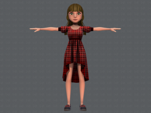 base womanv03 clothing v01 3D मॉडल