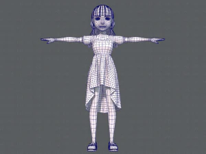 base womanv03 clothing v01 3D Model