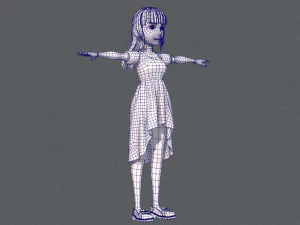 base womanv03 clothing v01 3D Model
