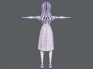 base womanv03 clothing v01 3D Model