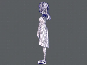 base womanv03 clothing v01 3D Model