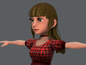 base womanv03 clothing v01 3D Model