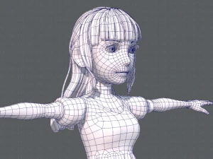base womanv03 clothing v01 3D Model