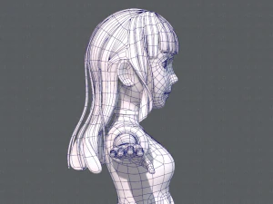 base womanv03 clothing v01 3D Model