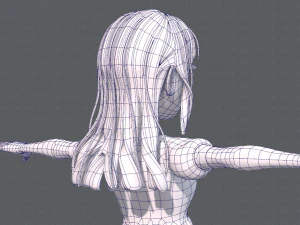 base womanv03 clothing v01 3D Model