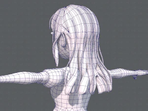 base womanv03 clothing v01 3D Model