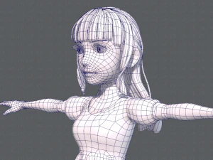 base womanv03 clothing v01 3D Model