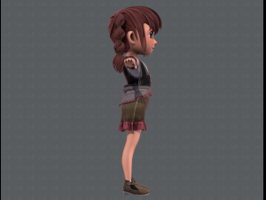 base girlv03 clothing v01 3Dモデル