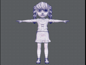 base girlv03 clothing v01 3Dモデル