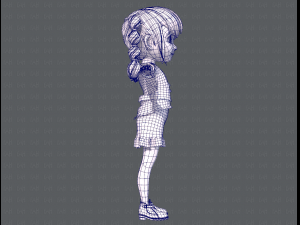 base girlv03 clothing v01 3Dモデル