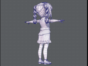 base girlv03 clothing v01 3Dモデル