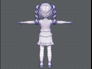 base girlv03 clothing v01 3Dモデル