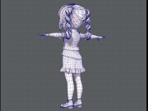 base girlv03 clothing v01 3Dモデル
