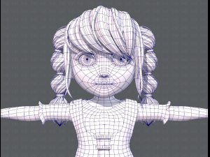 base girlv03 clothing v01 3Dモデル