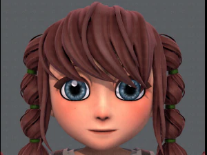 base girlv03 clothing v01 3D Model