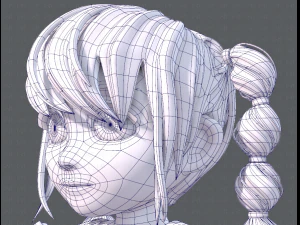base girlv03 clothing v01 3D Model