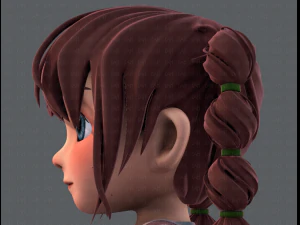base girlv03 clothing v01 3D Model