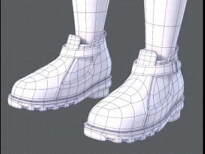 base girlv03 clothing v01 3D Model