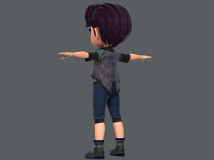 abbigliamento base boyv03 v01 Modello 3D