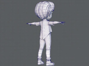 abbigliamento base boyv03 v01 Modello 3D