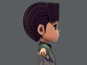 abbigliamento base boyv03 v01 Modello 3D