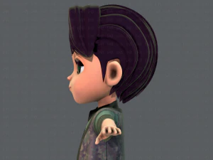 abbigliamento base boyv03 v01 Modello 3D