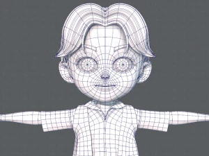 abbigliamento base boyv03 v01 Modello 3D