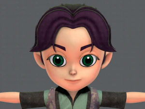 abbigliamento base boyv03 v01 Modello 3D