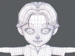 abbigliamento base boyv03 v01 Modello 3D