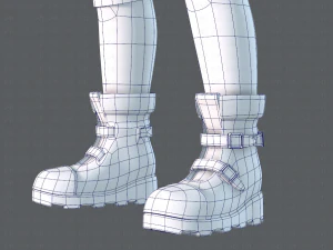 abbigliamento base boyv03 v01 Modello 3D